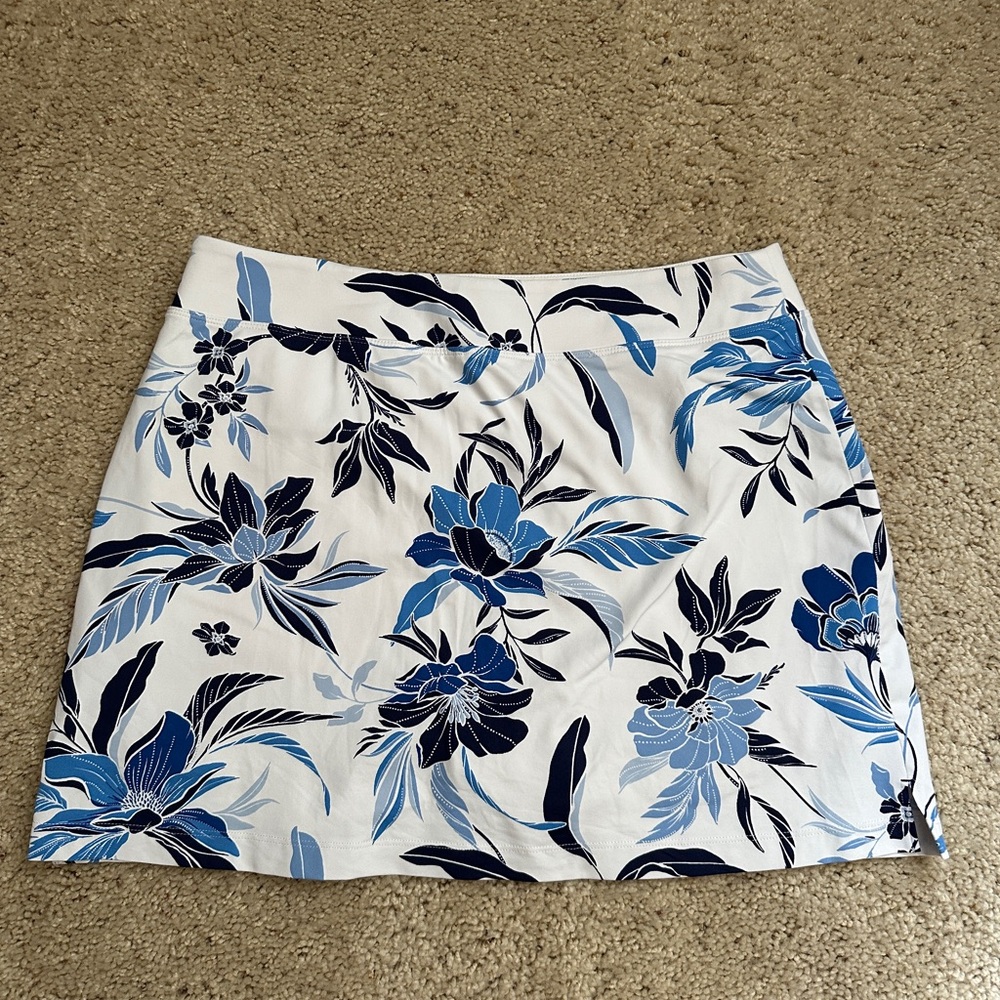 Tommy Bahama Blue Mini Skirt Resort Wear (178)